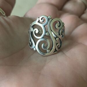 James Avery Retired Open Sorrento Ring